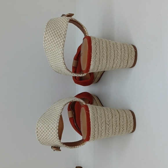 New Lucky Brand Macrimay Espadrille Wedge Sz 7.5 - Picture 7 of 8